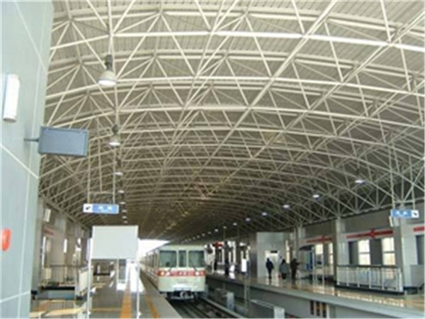 海东仓储物流网架加工厂家案例